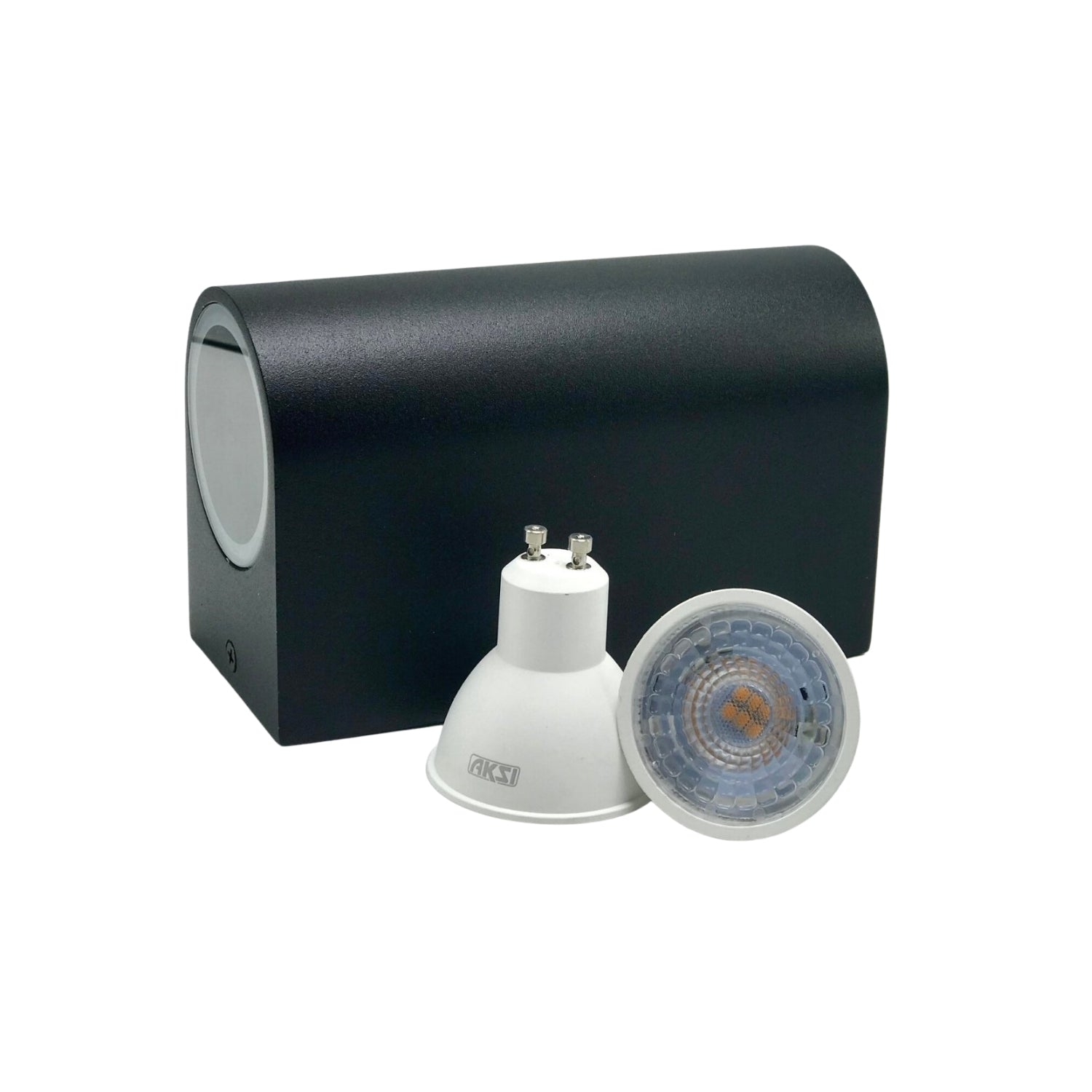 Arbotante Cilindro Doble Disparo de Luz Tishman - Wattko